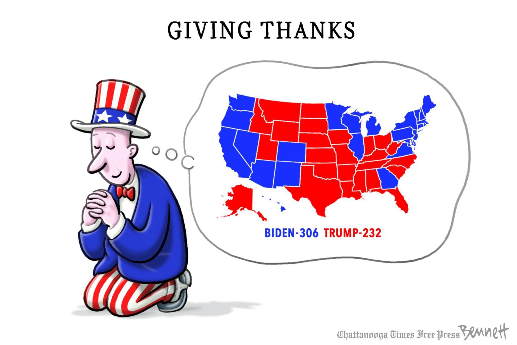 Clay Bennett cartoon